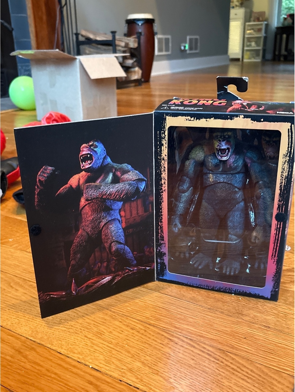 NECA Reel Toys Ultimate King Kong Illustrated Version 8" Tall Action Figure